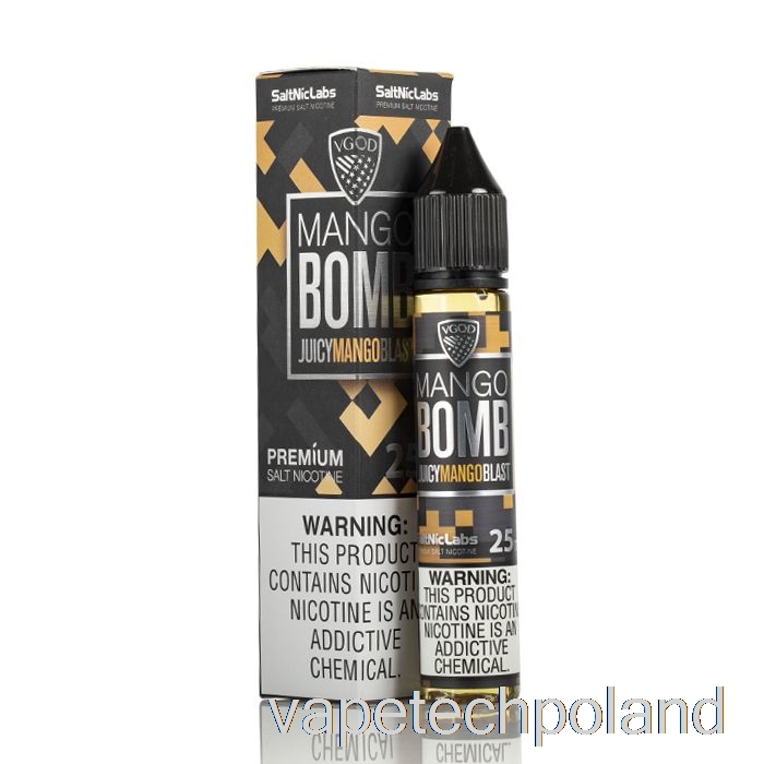 Vape Pen Bomba Mango - Vgod Saltnic - 30ml 25mg